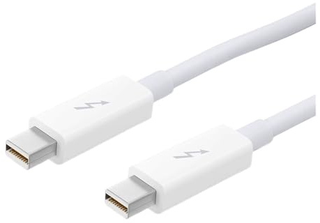 Cavo Adattatore Thunderbolt 2 Bianco, Connettore Maschio-maschio Da M For Dati For Monitor Multimediale