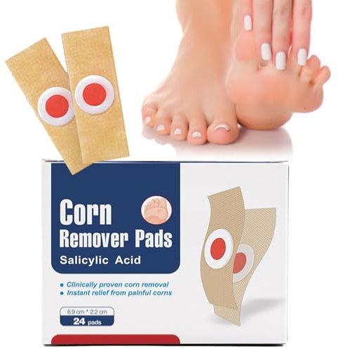 Apósitos Para Eliminar Callos Ampollas – Juego De 24 Piezas Con Almohadillas Adhesivas Para Dedos Pies | Tratamiento Hidratante Calmante Para Pieles Sensibles