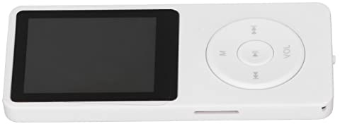 ACOGEDO Schermo del Lettore MP3 Scheda di Memoria da 64 GB Lettore Musicale MP3 Portatile Multifunzionale e Musica MP3Lettore MusicaleLettore Musicale MP31 MP3Lettore (WHITE)