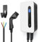 Stazione di Ricarica per Veicoli Elettrica 32A 7,4KW Wallbox Monofase Colonnina Ricarica Auto Elettrica 6M Cavo con Display, Spina Terminale Auto Tipo 2 per Veicoli Elettrici e Veicoli Ibridi Plug-in