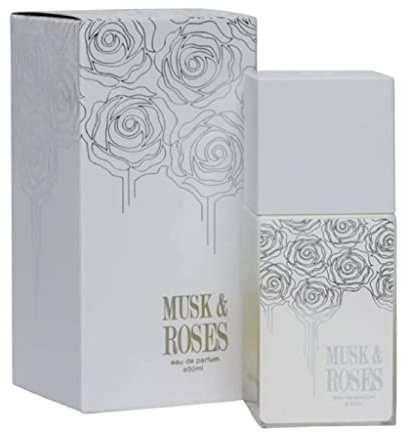 Musk and Roses | eau de parfum | 50ml | unisex | by Ahmed al maghribi | Highly Concentrated | Musk | Rose | Rasberry