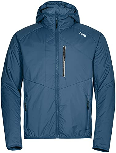 Uvex ADA 17503 Thermojacke - Männer-Innenjacke mit Kapuze - Dunkelblau - S
