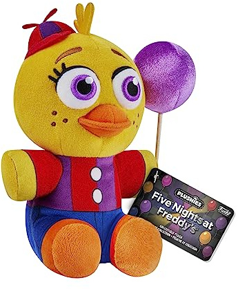 Funko Plush: Five Nights At Freddy's (FNAF) SB - Balloon Chica The Chicken - (CL 7) - Peluche da Collezione - Idea Regalo per il Compleanno - Merchandising Ufficiale Peluche per Bambini e Adulti