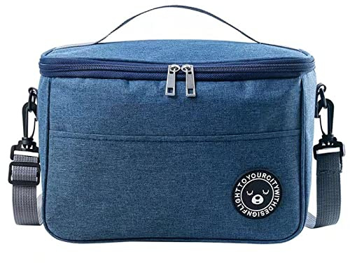 Asonen Insulated Lunch Bag Thermal Cooler Lunch Bag 13L 29 * 20 * 22cm Water-Resistant Leakproof Soft Cooler Bag Thermal Bento Box for Work/School/Picnic