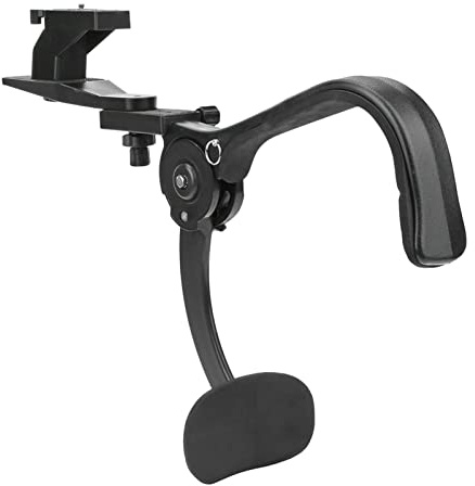 Asixxsix Kamera-Schulter-Rig, Universelle Kamera-Schulterhalterung für DSLR-Kamera-Camcorder, Schulter-Körper-Halterung, Stützpolster-Stabilisator mit Schultergurt, Videofilm-System-Kit