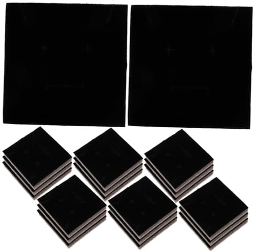 Hohopeti 20piezas Forro De Joyero Esponja Para Insertar Anillos y Pendientes Para Caja De Joyería Caja De Almacenamiento De Joyas Organizador De Joyería