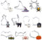 RISF 10 Stück Ausstechformen Halloween, Edelstahl Plätzchenausstecher, Formen Plätzchen Keksausstecher für Kekse, Backen, Kuchen dekorieren, Fondant, DIY Backform