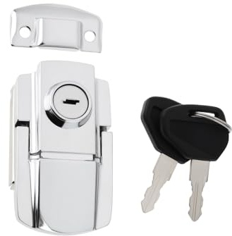 eMagTech Cerradura para Maletero de Motocicleta con 2 Llaves HLA10858 Compatible con Yamaha Bolsa de Viaje