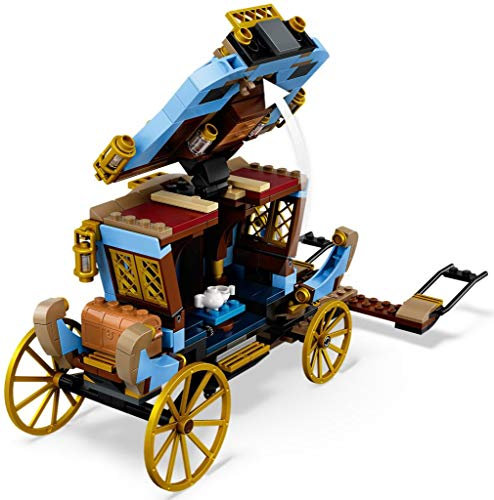 LEGO Harry Potter La Carrozza di Beauxbatons: Arrivo a Hogwarts, Set con 2 Figure di Cavalli, 75958