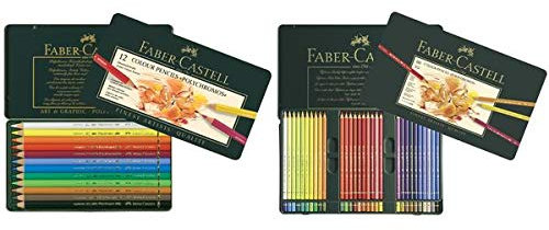 FABER-CASTELL Buntstifte POLYCHROMOS, 12er Metalletui, Sie erhalten 1 Packung, Packungsinhalt: 12 er Etui