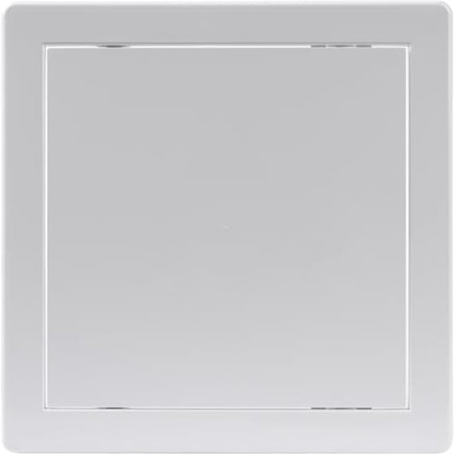 Vent Systems Panel de acceso de 200 x 200 mm – Puertas de fácil acceso – Plástico ABS – Panel de acceso para paneles de yeso, pared y techo, cubierta de puerta de servicio eléctrico y fontanería