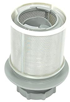 Paxanpax 10002494 Lot de 3 micro filtres de vidange pour lave-vaisselle Bosch SGE, SGI, SGS, SGV, SHV, SRS, Neff S, Siemens SE, SF Series Gris