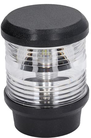 LED Navigation All-round Boat Light IP65 Waterproof 360° Fence Light for Pontoon Fishing Boats ABS Housing