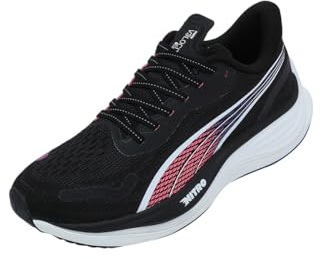 PUMA Herren Velocity Nitro 3 Laufschuhe Neutralschuh Black/Sunset Glow/Lapis Lazuli - Schwarz 44,5