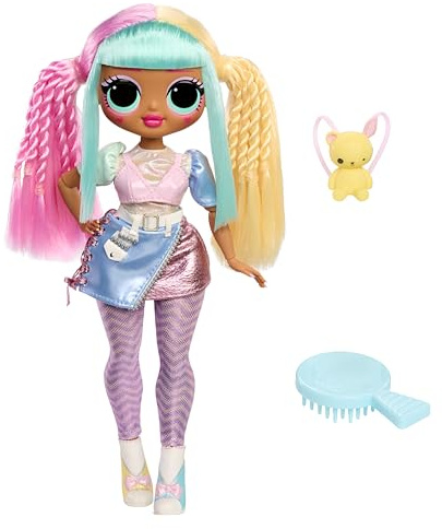 L.O.L. Surprise! OMG Doll - Candylicious - Comprend 1 Poupée de Mode, Livrée avec de Fabuleuses Tenues, Collectionnez Les 4
