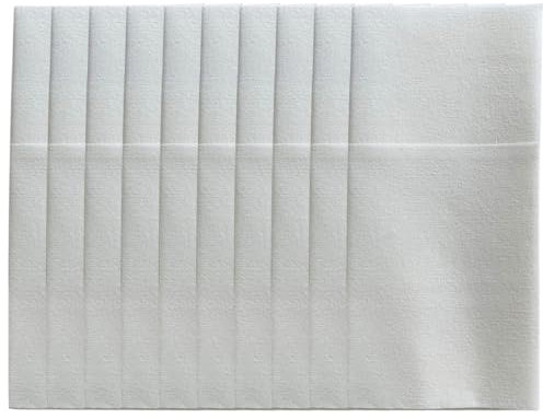 KICHOUSE 50pièces Serviettes Pour Table Serviettes à Découper Avec Cuillères De Couverts Pour Décoration De Table