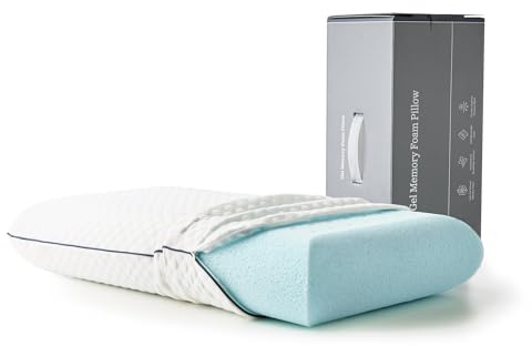 Weekender Gel Memory Foam Pillow - King Size - 1-Pack - Medium Firm Feel - Neck and Shoulder Support - Side & Back Sleepers - Home, Hotel, & Hospital Essentials - CertiPur Certified