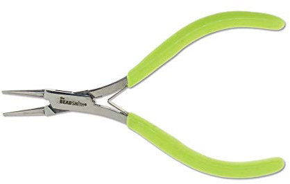 The Beadsmith Micro Mini Round Nose Pliers with Springs - 5 Length - PL5914