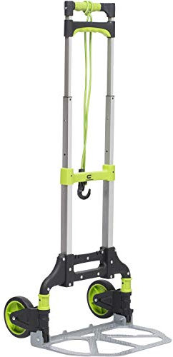 STANDERS - Faltbare Sackkarre - Klappwagen - Höhenverstellbar - Ergonomische Gummigriffe - Aluminiumrahmen - 70 KG