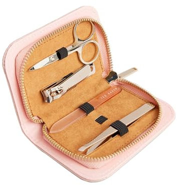 Ted Baker GRAACI Croc Effect Pink Manicure Set