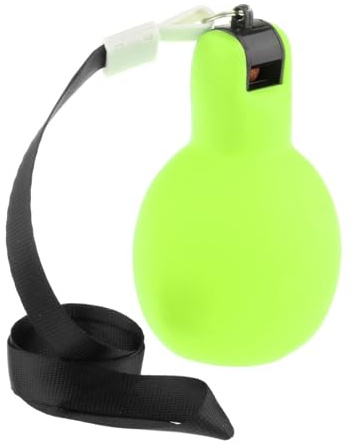 MagiDeal Sifflets à Main pour entraîneur, avec lanières, pour entraîneur, Plein air, pour Camping, randonnée, Adultes, Enfants, Vert