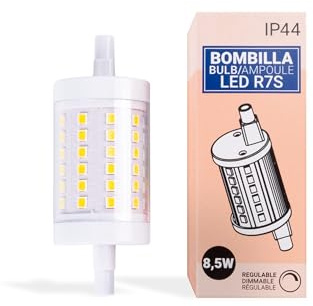 B·LED BARCELONA LED - Bombilla LED R7S 78mm - Regulable - 1100lm - 8,5W - Blanco Neutro