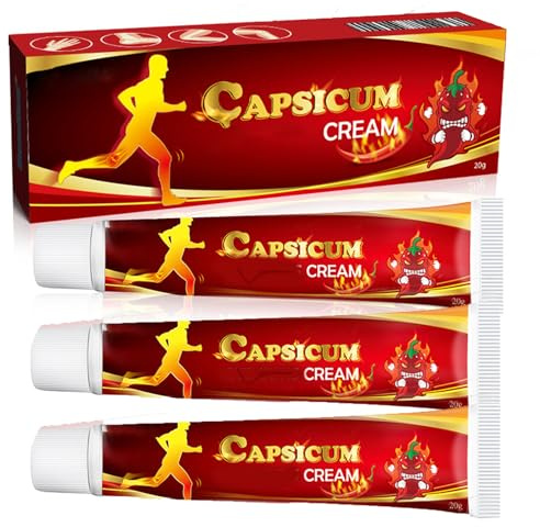 3PCS Chili Massage Gel,Shoulder & Arm & Leg,Chili Massage Cream,Soothing Joint Relief Cream, Bee Venom Cream for Knee,Quickly Absorb & Lightweight Texture