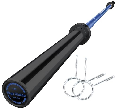 Barbell Bar for Weightlifting - 7FT Heavy Duty (1500LB/700LB), 4FT Short (500LB), 4FT EZ Curl Bar