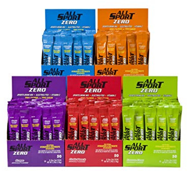 All Sport Powder Hydration Sticks | Zero Calorie | Performance Electrolyte Drink Mix | Sugar Free | 2x Potassium | Variety Pack | 3 grams (500 Count)