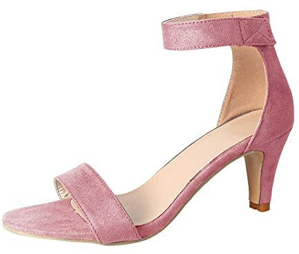 OverDose Sandales Été Sandales Femmes Talons Hauts Compensées Chic Chaussures de Soirée Sexy Escarpin Sandale Femme Scratch High Heels Sandals Talons Aiguilles