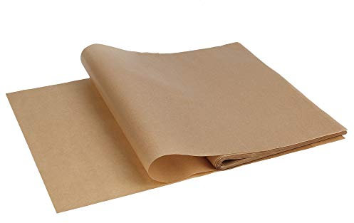 ISIYINER Papel de Hornear 100 Piezas Baking Paper Antiadherente Parchment para Cocinar Galletas 30 * 40CM