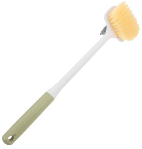 HAPINARY Cepillo De Baño Para Pies De Ducha Cepillo Suave De Palo Largo Exfoliante Herramienta Multiusos Para Limpieza Corporal Diseño Cómodo Adecuado Para Hombres y Mujeres Mayores Color Azul