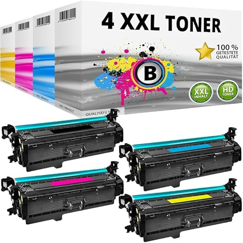 Inkadoo 4 Toner kompatibel für HP 20201A Color LaserJet Pro M252dw M252n MFP M274n M277dw M277n