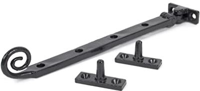 From The Anvil Black 10 Inch Cast Monkeytail Stay