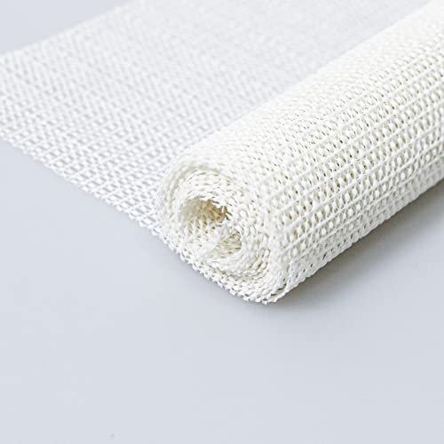 wohomuke Antirutschmatte Antirutschunterlage Rutschschutz Zuschneidbar Universal für Teppiche (Weiß,50x80cm+60x180cm)