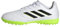 adidas Copa Pure.3 Turf Boots Fußballschuhe, Cloud White/Core Black/Lucid Lemon, 38 EU