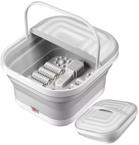 Electric Foot Soak Tub, Heating Function Foot Tub for Soaking Feet, Portable Foot Bath Tub, Foot Soaker Tub for Home, Spa Men and Women Feet Care Relaxation Accessories