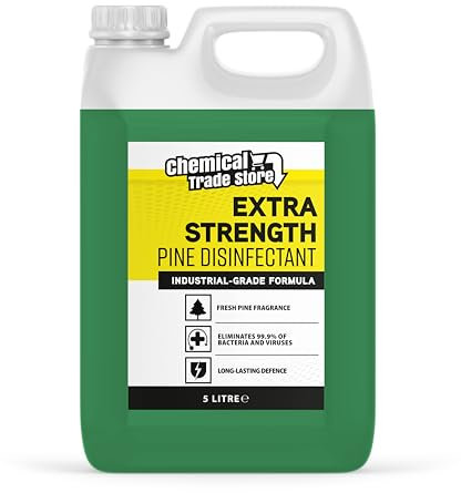 Chemical Trade Store - Pine Disinfectant | Concentrated General Purpose Cleaner, Kills 99.9% of Germs Floor Cleaning Liquid - 5 Litre