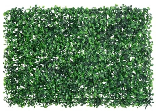 Generico Recinzione Foglie Arbusti Artificiali 6 pz Verde 40x60 cm,Casa e Giardino,Prato e giardino-366636