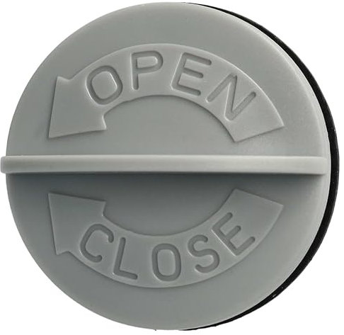 vhbw Tapón de rosca para filtro de cartucho compatible con Kärcher MV 3 Premium Fireplace, NT27/1, NT 20/1 Me Classic, MV 3 Premium, blanco/gris