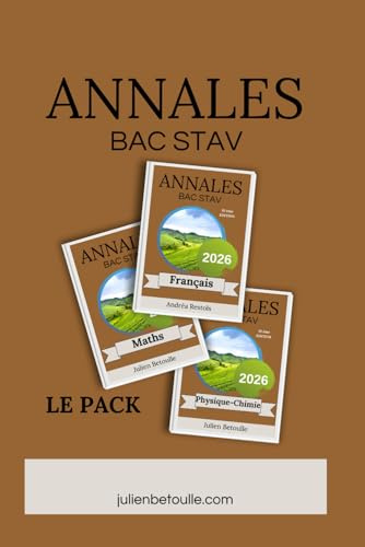 Pack Bac STAV matières générales 2026