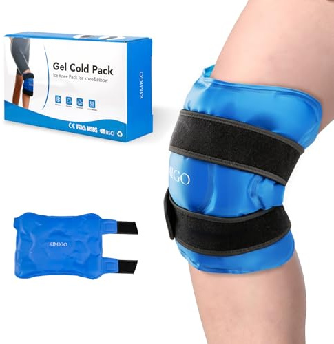 Redocilable Hot eller Frozen begripliga isrättigheter Packs Pack för smärtlindring,Knäkylskydd Knäförkylningsterapi, Återanvändbar Kylpåse Gel för Knä- Kyl,Knäskydd isband