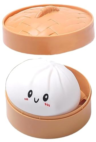 Jnchdghwa Giocattolo Sensoriale A Forma di Gnocco per Un Gioco Realistico e Un Regalo di Pasta Decompressiva Antistress, 4 Pezzi