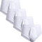Erwin Müller Herren-Slip 4er-Pack Feinripp weiß Größe 5