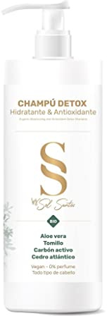 SOL SANTOS Champú detox hidratante - envase Ecofriendly 500 ml