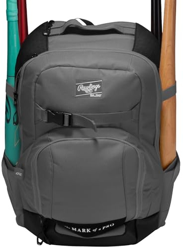 Rawlings The Journey Spieler-Rucksack, Baseball/Softball, Graphit