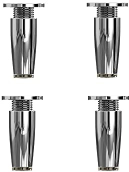 4 gambe per armadietti in acciaio inox, antiruggine, squisite gambe per panca da cucina, piedi per mobili per casa e ufficio, supporto resistente