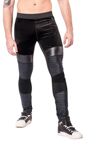 Kapow Meggings Men's Supreme Range Deluxe Compression Leggings with Pockets