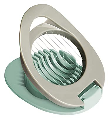ITME Egg Slicer with Stainless Steel Wire Egg Slicer, Multifunctional Egg Cutter for Evenly Slicing Boiled Eggs Ham Banana and Strawberry