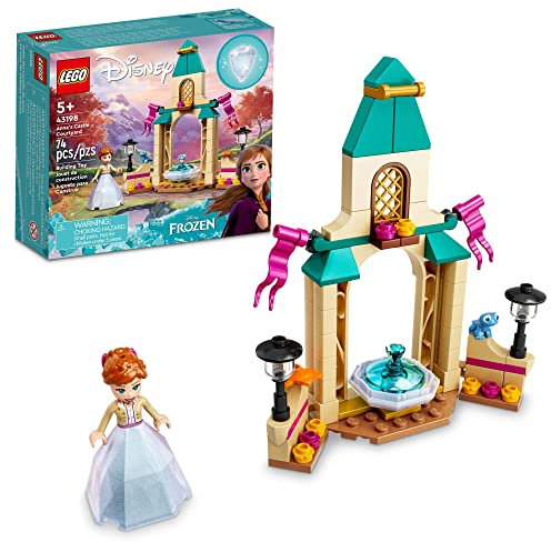 LEGO Disney Anna’s Castle Courtyard 43198 Building Kit; A Buildable Princess Toy Designed for Kids Aged 5+ (74 Pieces)